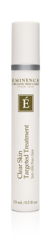 view of a single container of Eminence Clear Skin Treatment