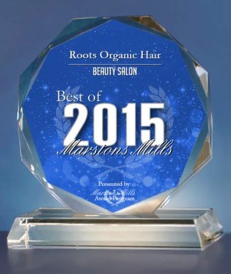 Best of Marstons Mills 2015 award trophy